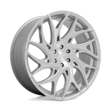 20X9 DUB 1PC S261 G.O.A.T. SILVER BRUSHED FACE 5X120