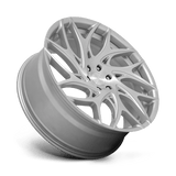20X9 DUB 1PC S261 G.O.A.T. SILVER BRUSHED FACE 5X120