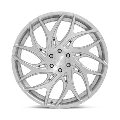 20X9 DUB 1PC S261 G.O.A.T. SILVER BRUSHED FACE 5X120
