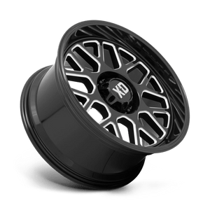 22X12 XD XD849 GRENADE II GLOSS BLACK MILLED 8X165.1