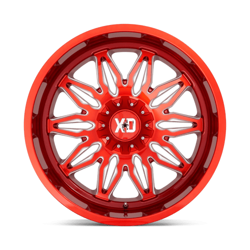 22X12 XD XD859 GUNNER CANDY RED MILLED 6X135/6X139.7