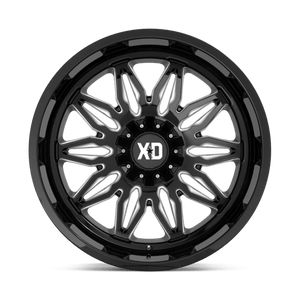 20X10 XD XD859 GUNNER GLOSS BLACK MILLED 6X135/6X139.7