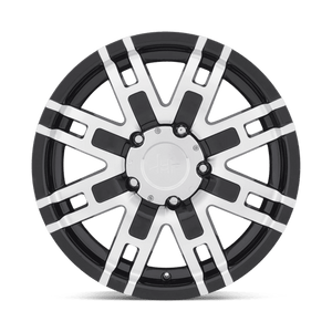 22X9.5 Helo HE835 GLOSS BLACK MACHINED 6X139.7
