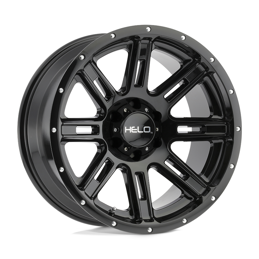 20X9 Helo HE900 GLOSS BLACK 6X114.3