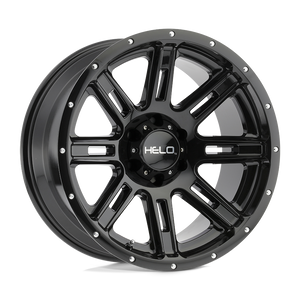 20X9 Helo HE900 GLOSS BLACK 6X114.3