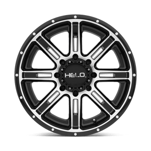 20X9 Helo HE900 GLOSS BLACK MACHINED 6X139.7