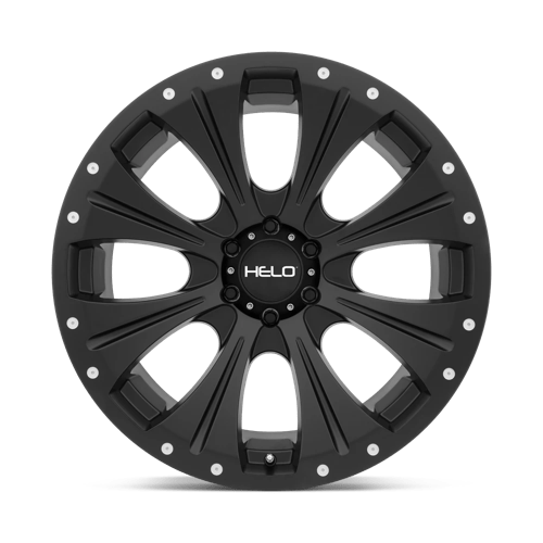 20X9 Helo HE901 SATIN BLACK 6X139.7