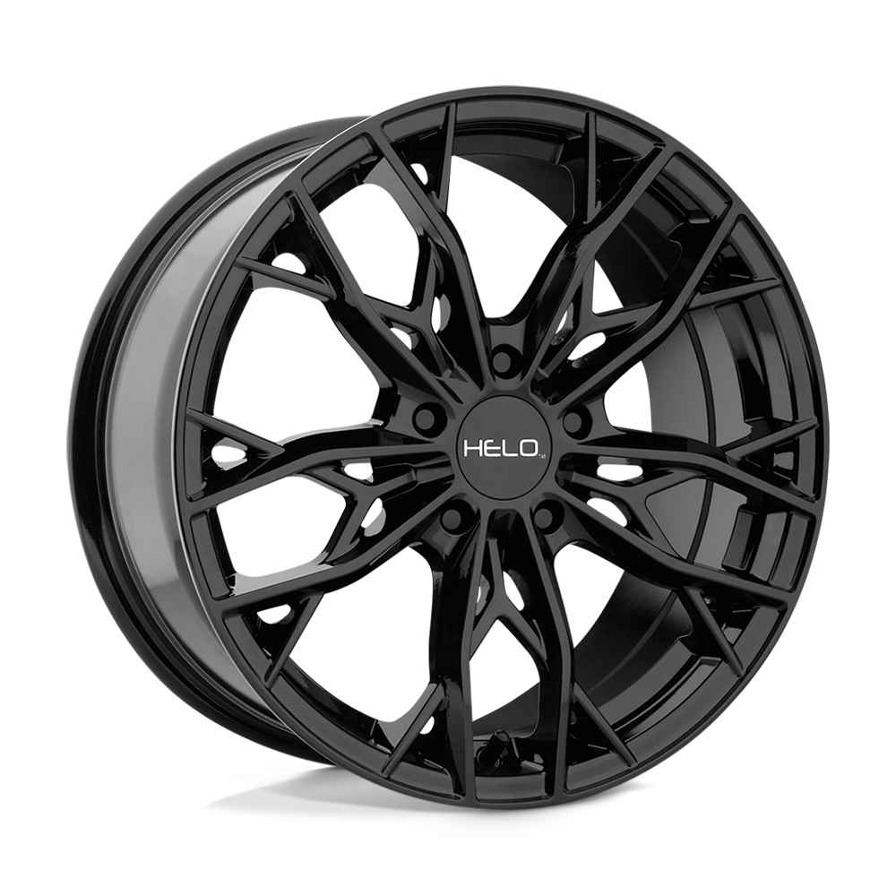 18X8 Helo HE907 GLOSS BLACK 5X120
