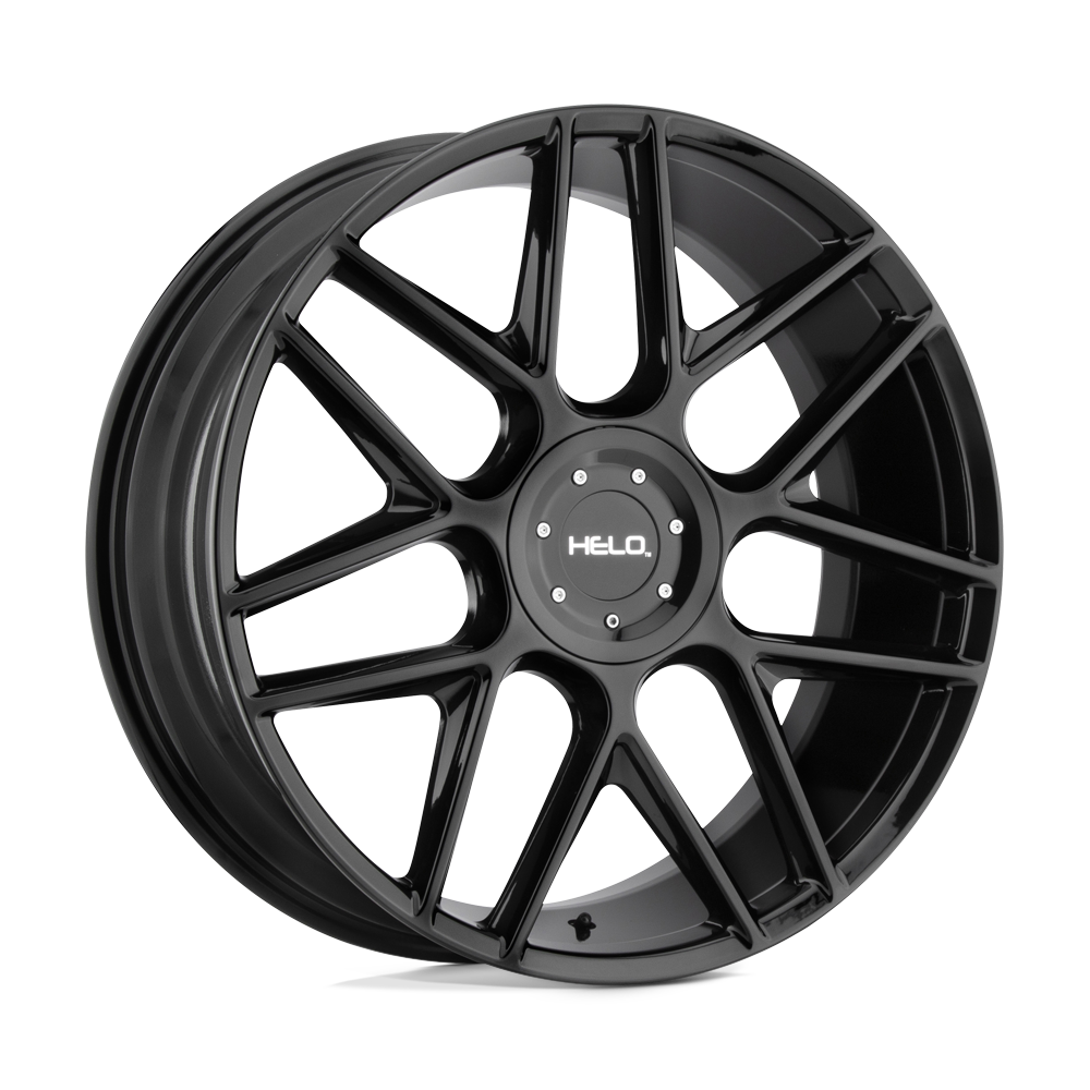 20X8.5 Helo HE912 GLOSS BLACK 5X110