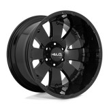 20X9 Helo HE917 GLOSS BLACK 6X139.7