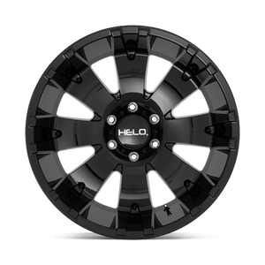 20X10 Helo HE917 GLOSS BLACK 5X139.7