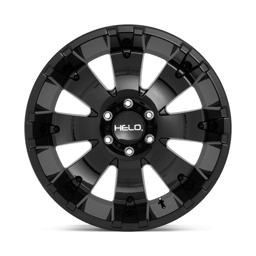 20X9 Helo HE917 GLOSS BLACK 6X139.7