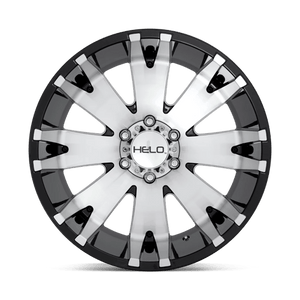 20X12 Helo HE917 GLOSS BLACK MACHINED 5X139.7