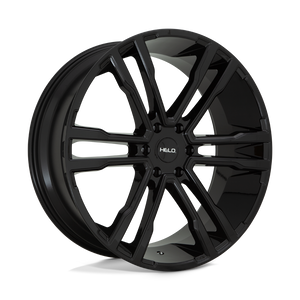 20X9 Helo HE918 GLOSS BLACK 6X139.7
