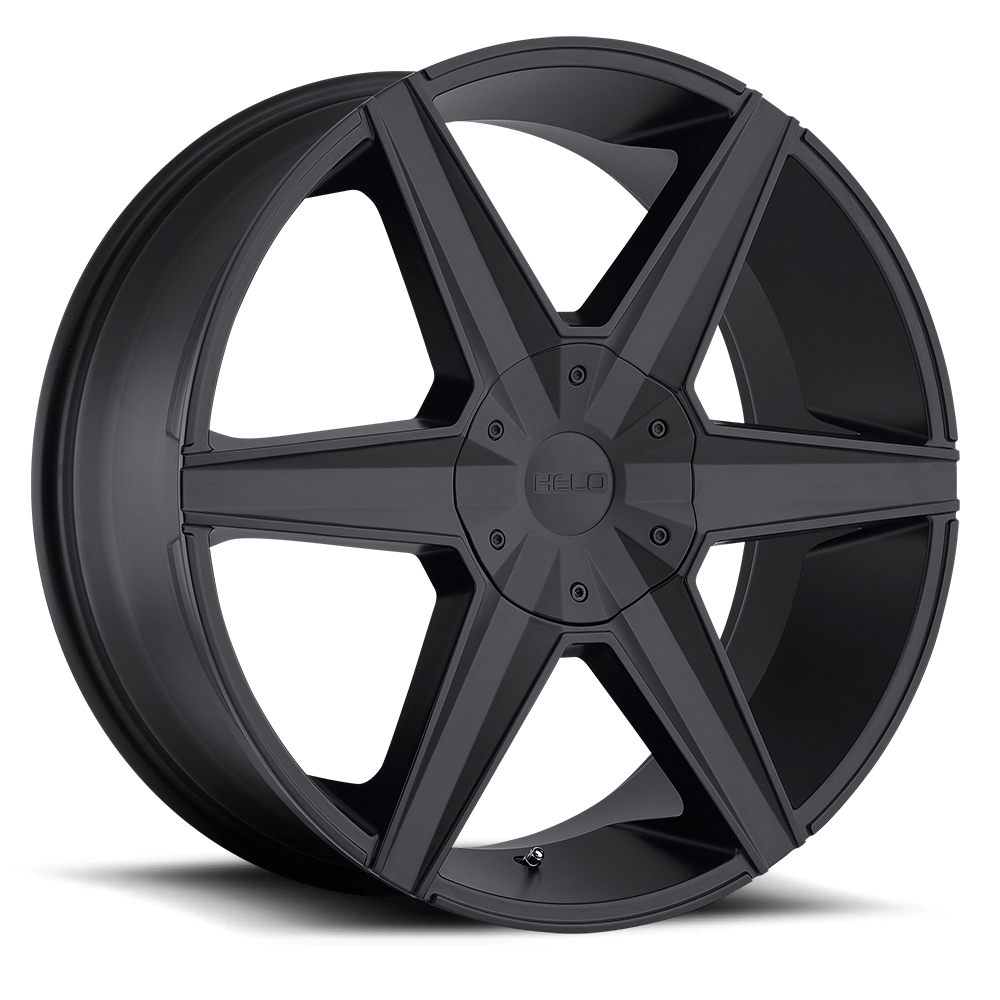 24X9.5 Helo HE887 SATIN BLACK 5X114.3/5X120