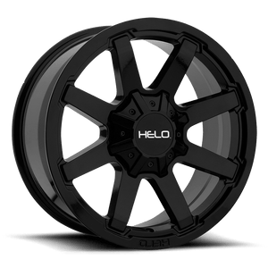 20X9 Helo HE909 GLOSS BLACK 6X114.3