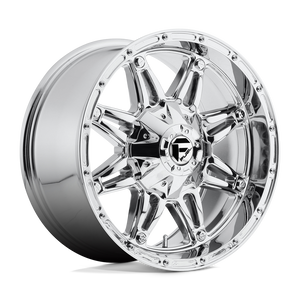 18X9 Fuel 1PC D530 HOSTAGE RIMS - CHROME PLATED 6X135/6X139.7