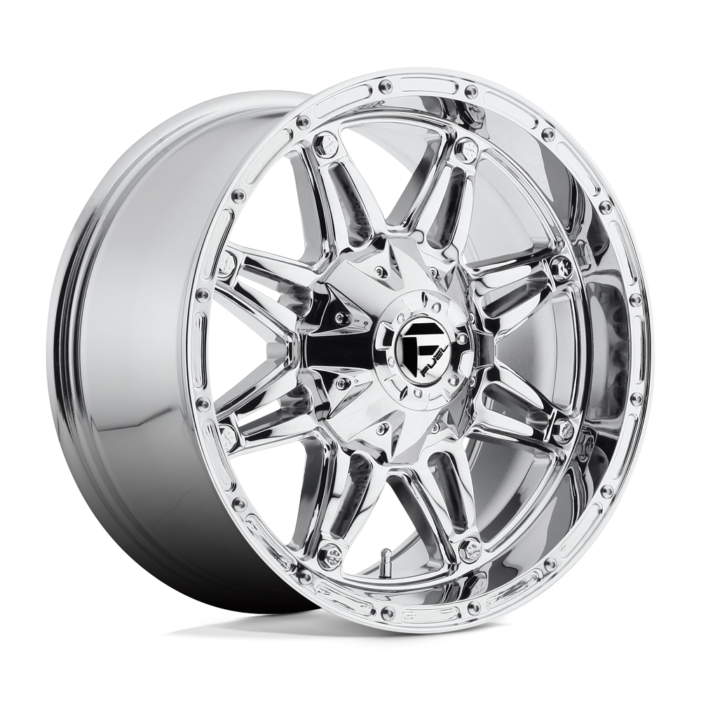 20X9 Fuel 1PC D530 HOSTAGE RIMS - CHROME PLATED 6X135/6X139.7