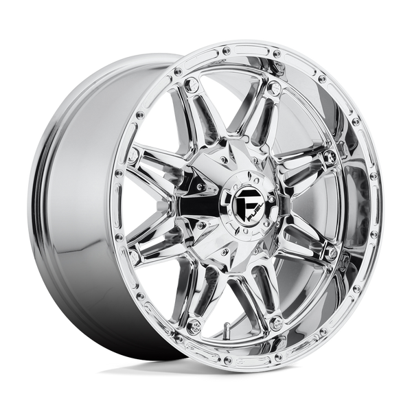 20X9 Fuel 1PC D530 HOSTAGE RIMS - CHROME PLATED 6X135/6X139.7