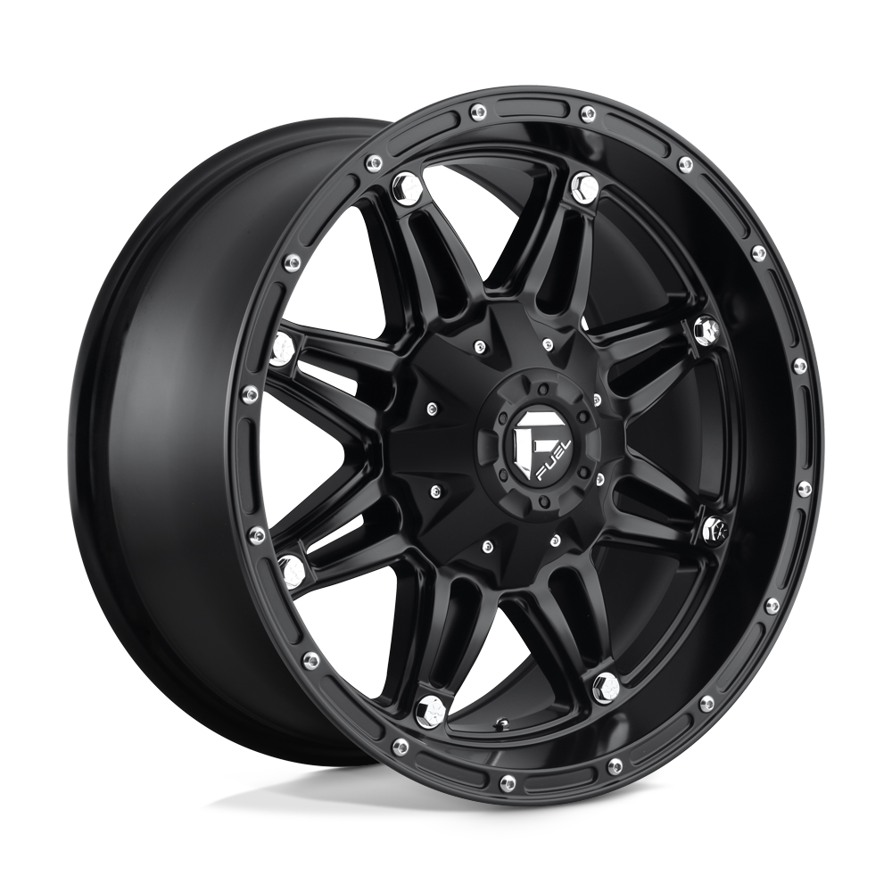18X9 Fuel 1PC D531 HOSTAGE RIMS - MATTE BLACK 6X135/6X139.7