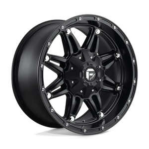 18X9 Fuel 1PC D531 HOSTAGE RIMS - MATTE BLACK 6X135/6X139.7
