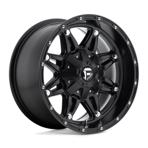 17X9 Fuel 1PC D531 HOSTAGE RIMS - MATTE BLACK 6X135/6X139.7