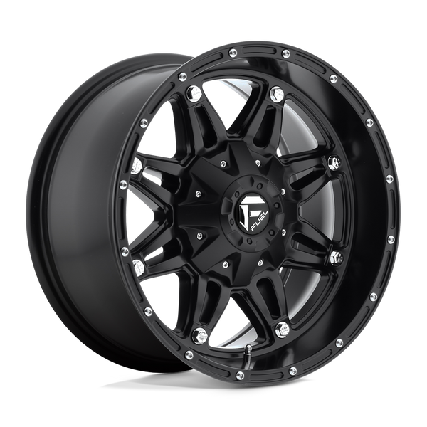 17X9 Fuel 1PC D531 HOSTAGE RIMS - MATTE BLACK 6X135/6X139.7
