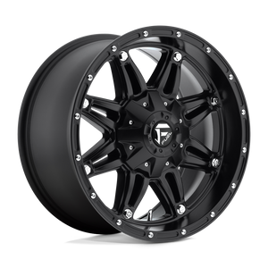 18X9 Fuel 1PC D531 HOSTAGE RIMS - MATTE BLACK 6X135/6X139.7