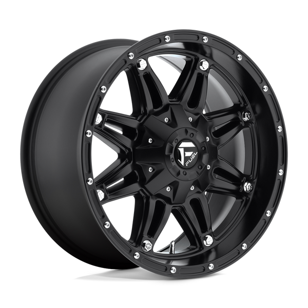 18X9 Fuel 1PC D531 HOSTAGE RIMS - MATTE BLACK 6X135/6X139.7