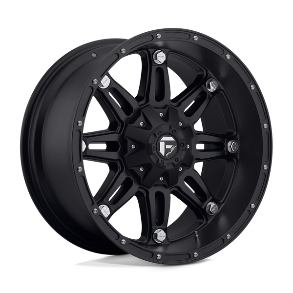 20X10 Fuel 1PC D531 HOSTAGE RIMS - MATTE BLACK 6X135/6X139.7