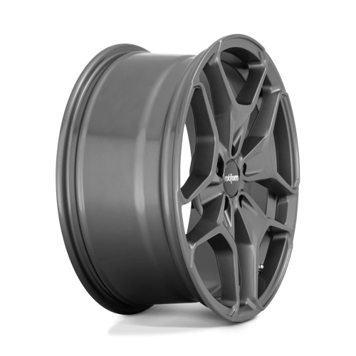 19X8.5 Rotiform R172 HUR ANTHRACITE 5X112