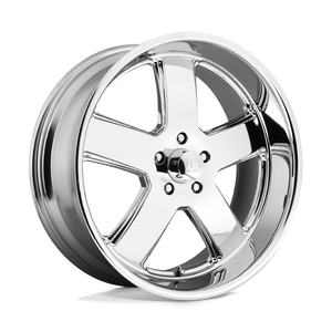 22X9 US Mag 1PC U116 HUSTLER CHROME PLATED 5X127