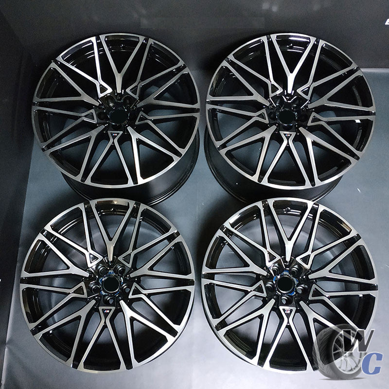 20” Wheels Fit BMW X7 2019–2025 |  Factory Style Rims |  Gloss Black Machined Face |  Set of 4