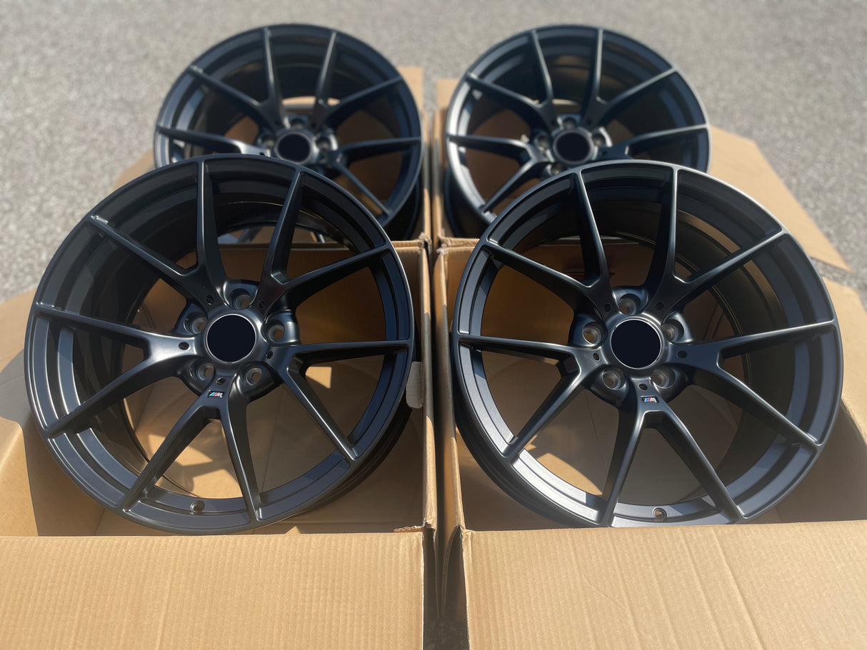 20” Rims – Made to Fit BMW 5 Series 520i/530i/540i/520d/530d/540d/M550i | OE Style | 2017 2018 2019 2020 2021 2022 2023 2024 2025 2026 20x8.5/9.5 Wheels Brand New – Model 11