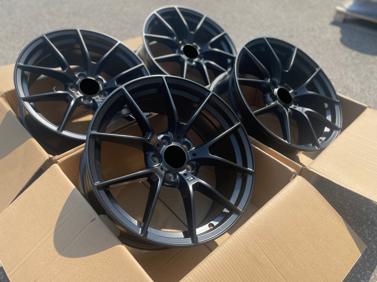 20” Rims – Made to Fit BMW 5 Series 520i/530i/540i/520d/530d/540d/M550i | OE Style | 2017 2018 2019 2020 2021 2022 2023 2024 2025 2026 20x8.5/9.5 Wheels Brand New – Model 11