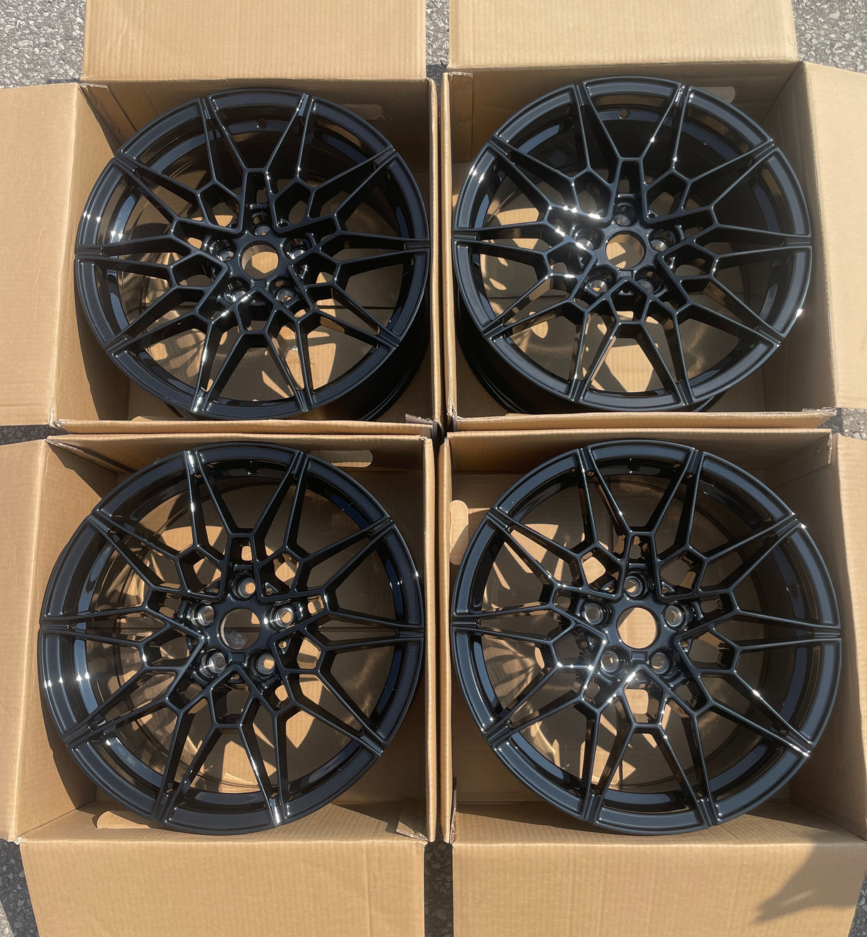 19” Rims - Made to Fit BMW 740Le  xDrive 740Ld  xDrive | OE Style | 2015 2016 2017 19x8.5/9.5 Wheels Brand New