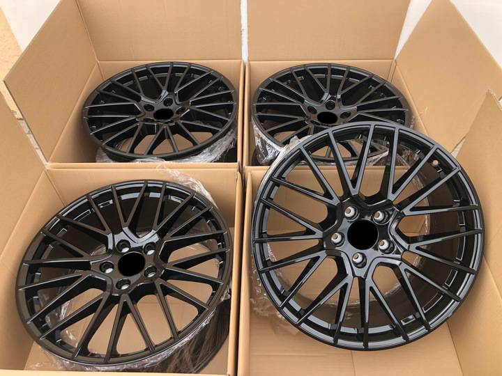 22” Rims – Made to Fit Porsche Panamera | OE Style | 2017 2018 2019 2020 2021 2022 2023 2024 2025 2026 22x10/11 Wheels Brand New – Model 24