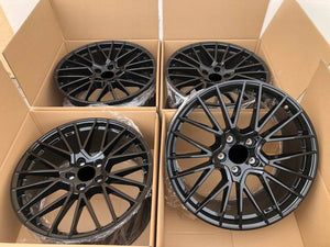 22” Rims – Made to Fit Porsche Panamera | OE Style | 2017 2018 2019 2020 2021 2022 2023 2024 2025 2026 22x10/11 Wheels Brand New – Model 24