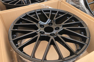 22” Rims – Made to Fit Porsche Panamera | OE Style | 2017 2018 2019 2020 2021 2022 2023 2024 2025 2026 22x10/11 Wheels Brand New – Model 24