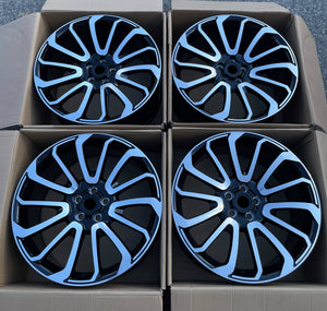 24” Rims - Made to Fit Land Rover LR4, LR4 HSE, LR4 HSE Luxury, LR4 Autobiography, LR4 SE | OE Style | 2010 2011 2012 2013 2014 2015 2016 | 24x10 Wheels Brand New - Model 54