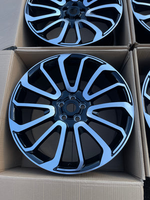 24” Rims - Made to Fit Land Rover LR4, LR4 HSE, LR4 HSE Luxury, LR4 Autobiography, LR4 SE | OE Style | 2010 2011 2012 2013 2014 2015 2016 | 24x10 Wheels Brand New - Model 54