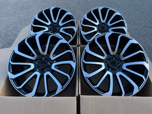 24” Rims - Made to Fit Land Rover LR4, LR4 HSE, LR4 HSE Luxury, LR4 Autobiography, LR4 SE | OE Style | 2010 2011 2012 2013 2014 2015 2016 | 24x10 Wheels Brand New - Model 54