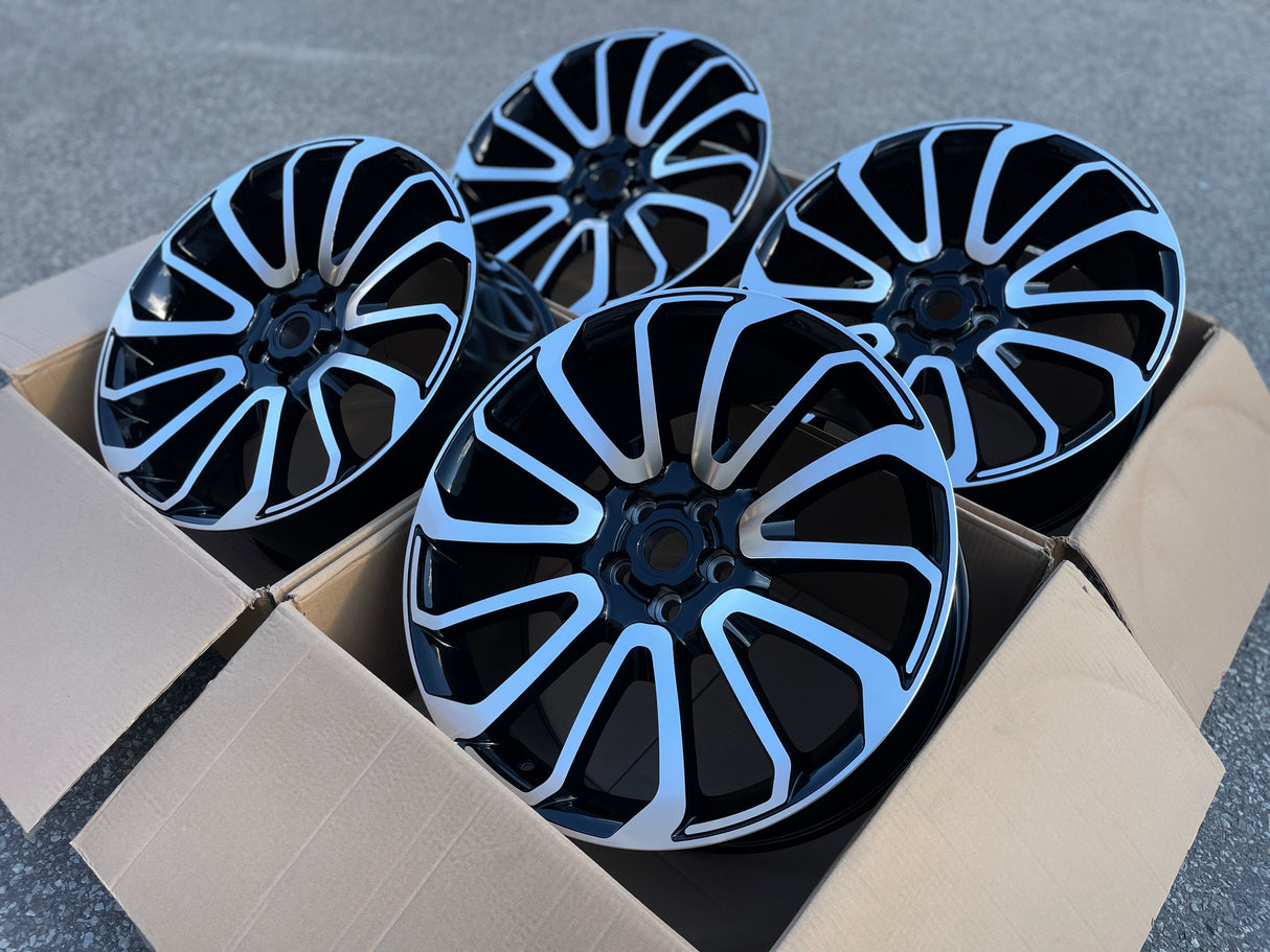 24” Rims - Made to Fit Land Rover LR4, LR4 HSE, LR4 HSE Luxury, LR4 Autobiography, LR4 SE | OE Style | 2010 2011 2012 2013 2014 2015 2016 | 24x10 Wheels Brand New - Model 54