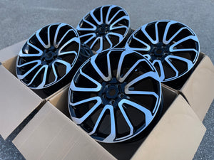 24” Rims - Made to Fit Land Rover LR4, LR4 HSE, LR4 HSE Luxury, LR4 Autobiography, LR4 SE | OE Style | 2010 2011 2012 2013 2014 2015 2016 | 24x10 Wheels Brand New - Model 54