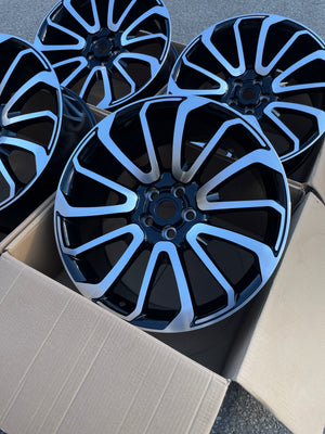 24” Rims - Made to Fit Land Rover LR4, LR4 HSE, LR4 HSE Luxury, LR4 Autobiography, LR4 SE | OE Style | 2010 2011 2012 2013 2014 2015 2016 | 24x10 Wheels Brand New - Model 54