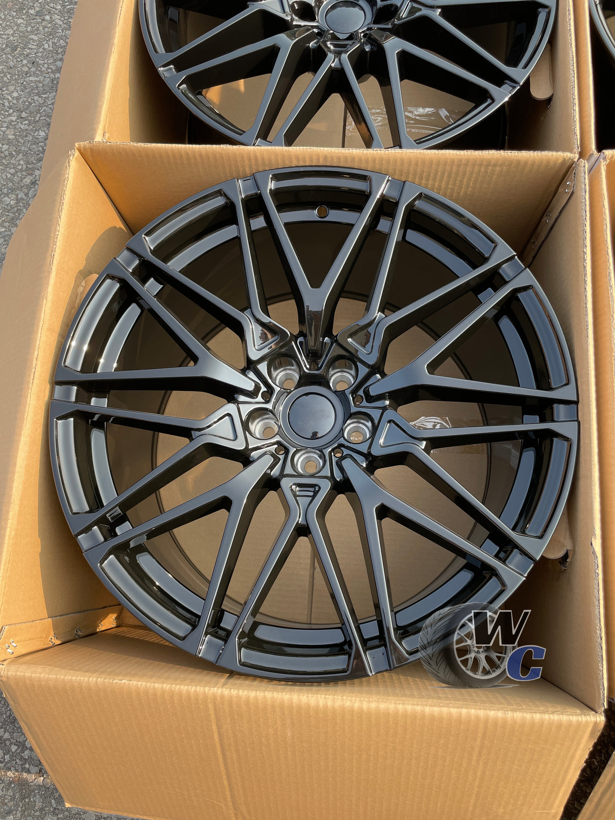 19” Wheels Fit BMW X3 2019–2025 |  Factory Style Rims |  Gloss Black |  Staggered Set of 4
