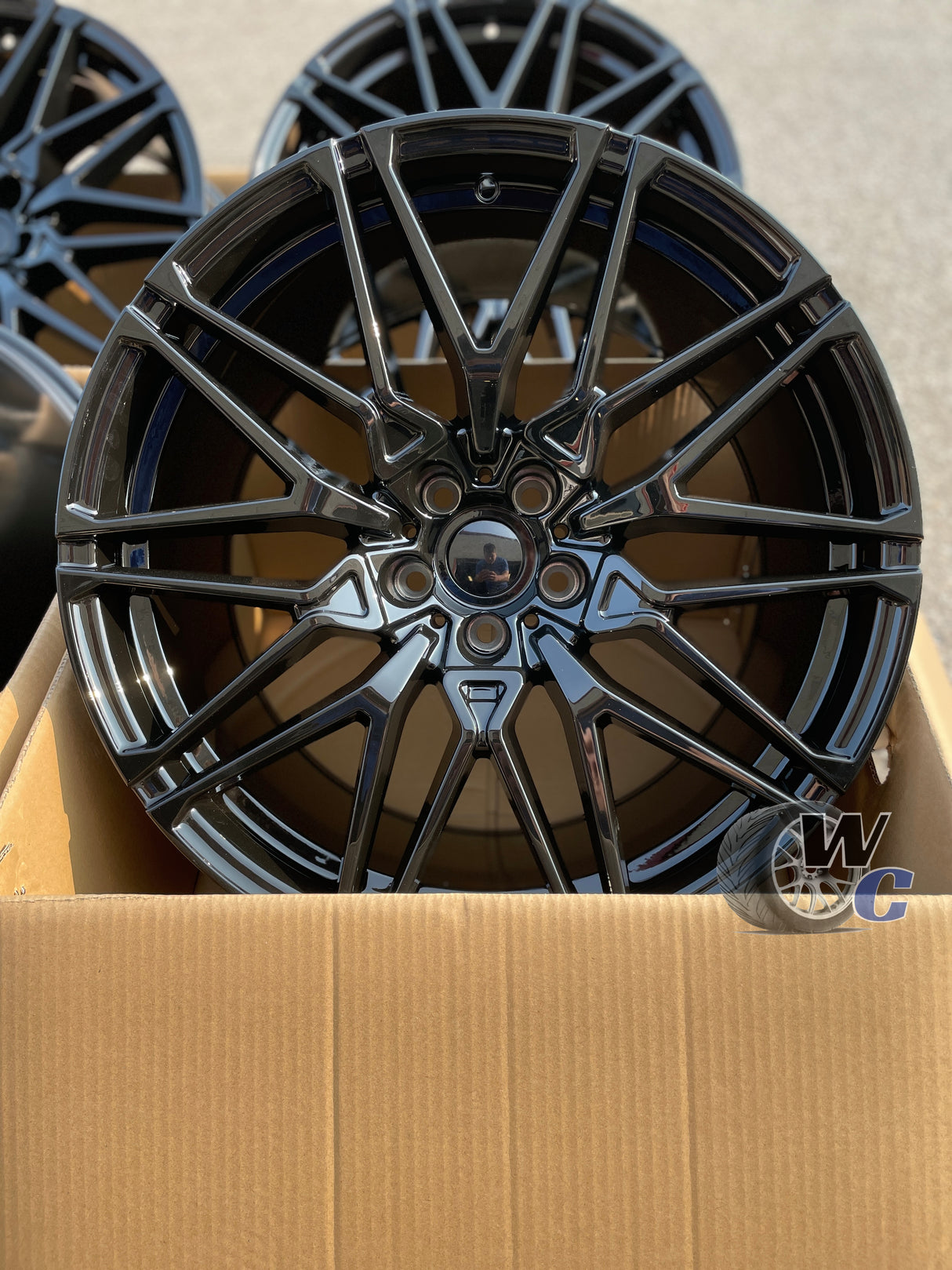 19” Wheels Fit BMW X3 2019–2025 |  Factory Style Rims |  Gloss Black |  Staggered Set of 4