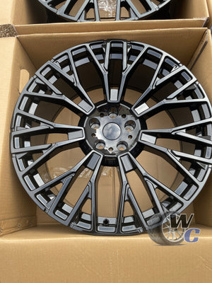 20” Wheels Fit BMW X7 2019–2026 |  Factory Style Rims |  Gloss Black |  Set of 4