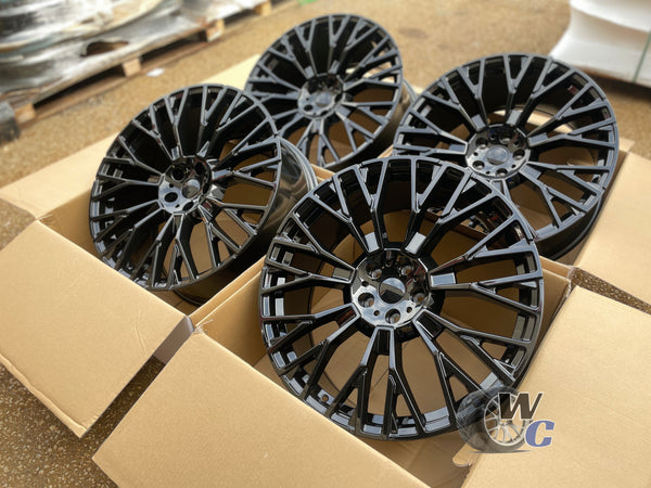20” Wheels Fit BMW X7 2019–2026 |  Factory Style Rims |  Gloss Black |  Set of 4