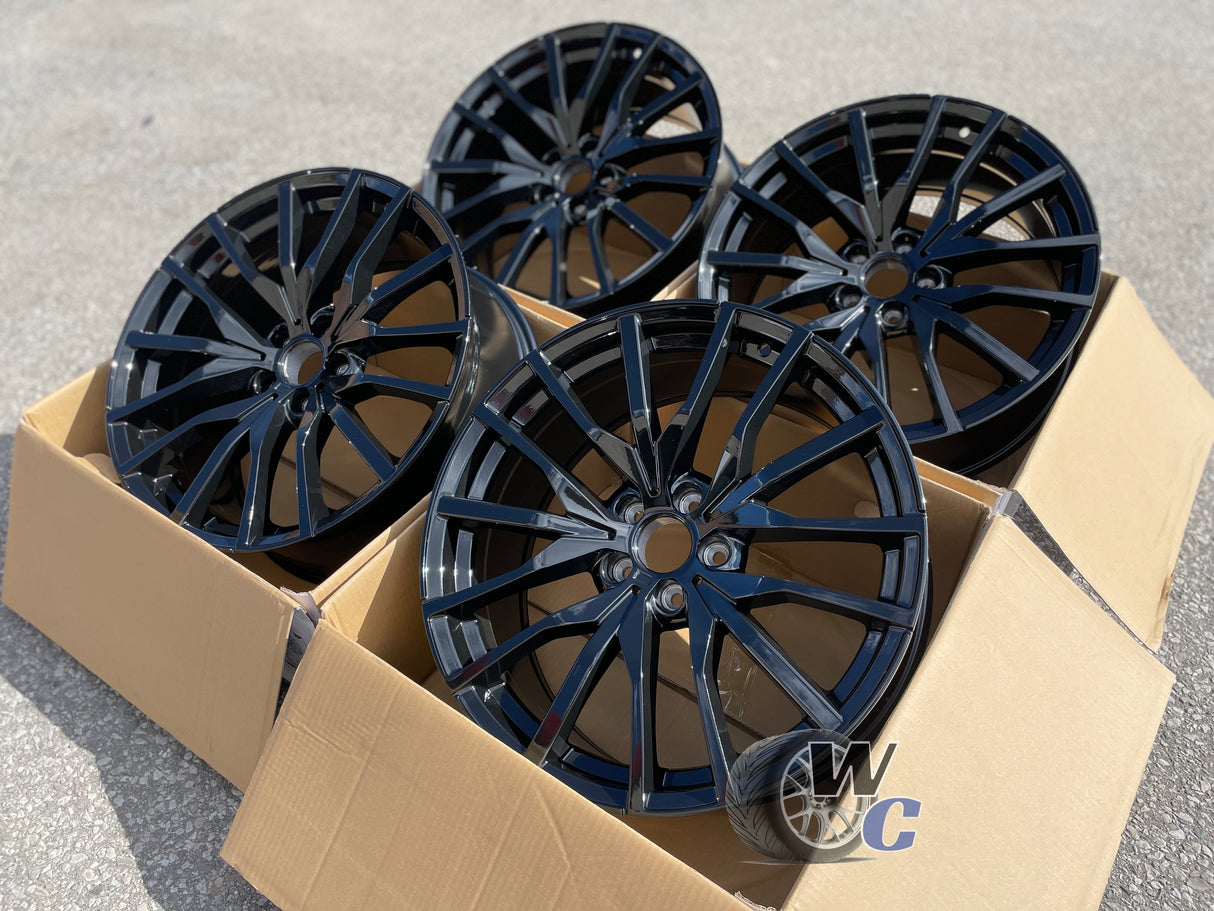 20” Wheels Fit BMW X7 2019–2026 |  Factory Style Rims |  Gloss Black |  Set of 4